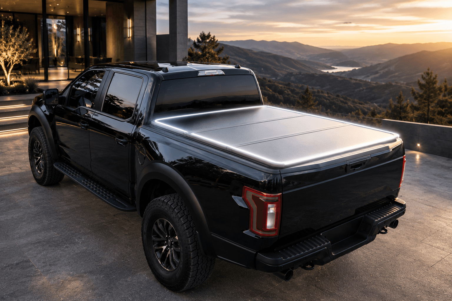Hard Tri-Fold Tonneau Cover